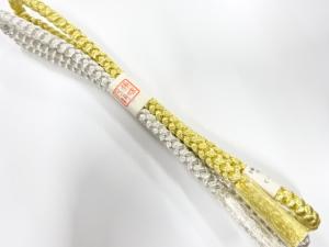 未使用品　正絹　手組帯締め